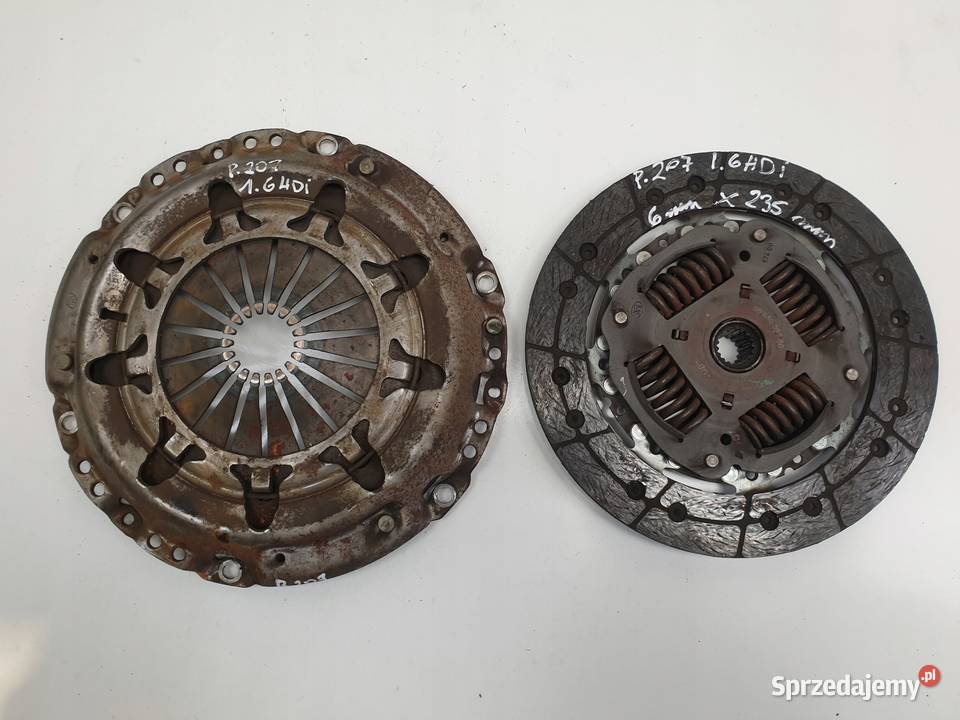 Peugeot 207 16 HDI SPRZĘGŁO TARCZA DOCISK sprzedam