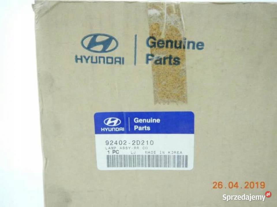 LAMPA PRAWA TYLNA TYŁ HYUNDAI ELANTRA 0006 sprzedam