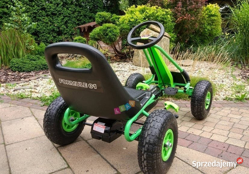 BAWIBUS pojazd GOKART NA PEDAŁY pompowane koła śląskie Myszków