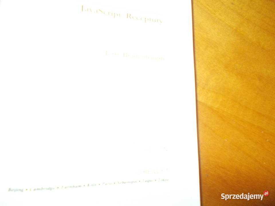 JavaScript Receptury Kraków