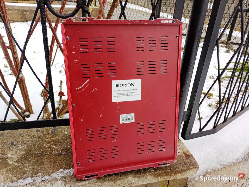 Wzmacniacz samochodowy 2 kanałowy Orion Ilość kanałów 2 Niegowonice