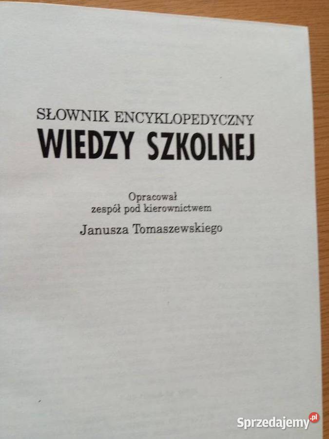 Słownik encyklopedyczny wiedzy szkolnej Dąbrowa Górnicza