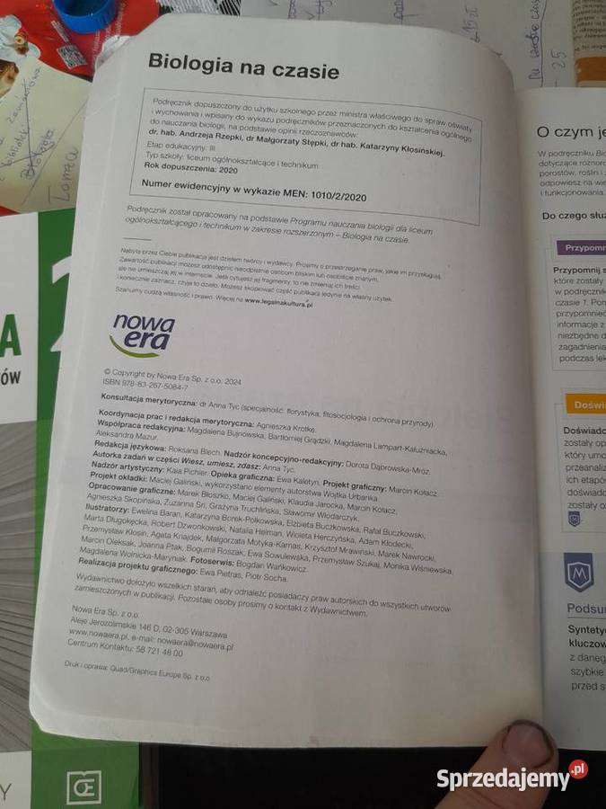Biologia na czasie 2 podręcznik 2 liceum i Wieliczka