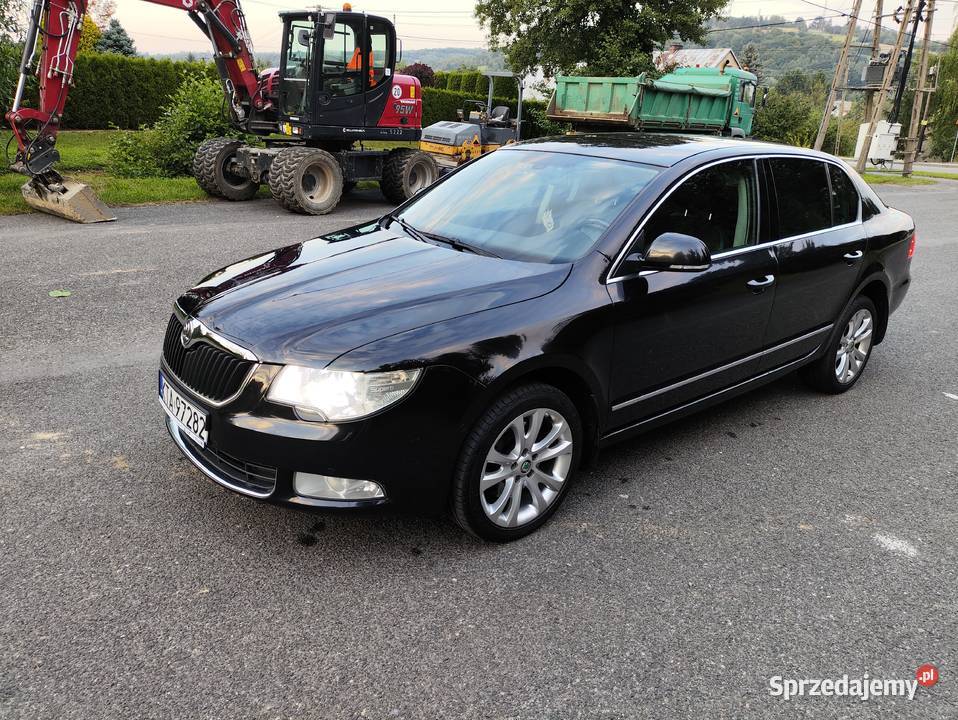Skoda Superb Skoda Superb Polski salon Platinum elektryczne lusterka małopolskie Tarnów