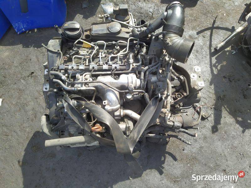 SILNIK KOMPLETNY BEZ WTRYSKÓW 20 TDI CBA VW osobowe