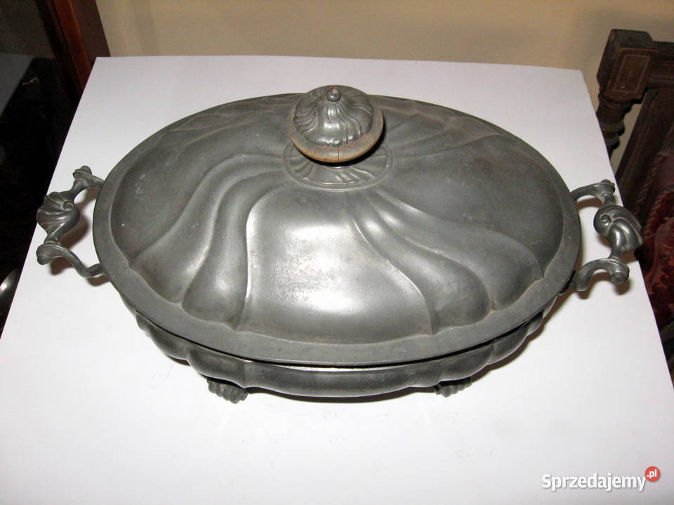 Stara cyna XIXw Oryginał TERYNA Antyki Poznań sprzedam