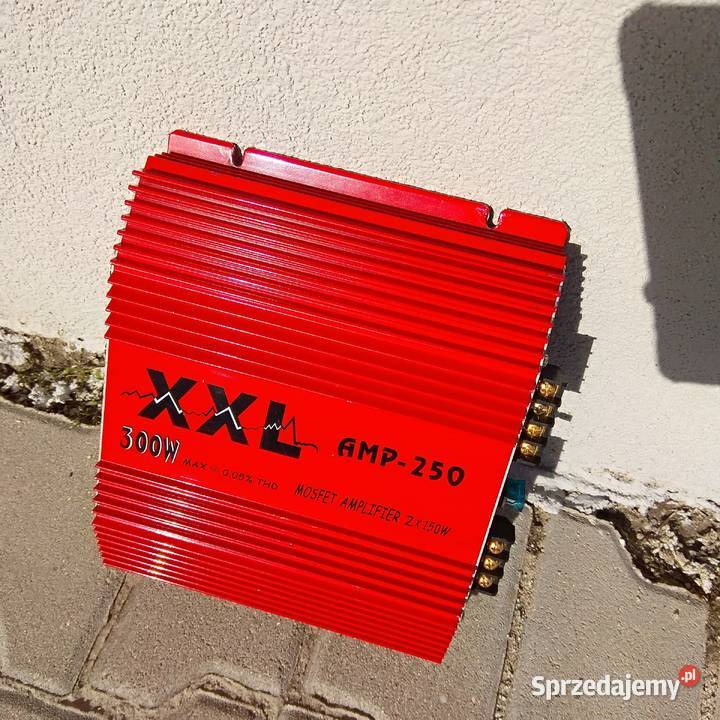 Wzmacniacz car audio XXL AMP250 300W mosfet Świebodzice