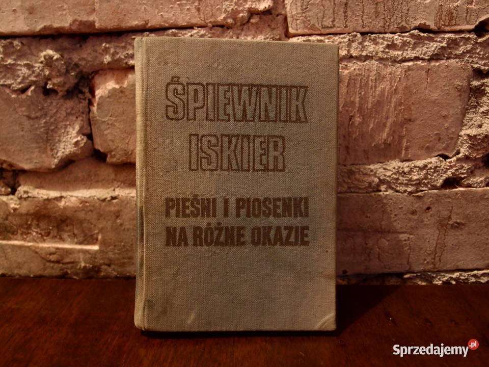 Śpiewnik Iskier Zbigniew Adrjański wydanie 1976r Łódź