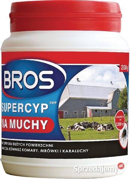 Preparat owadobójczy Supercyp 6WP 200 g małopolskie