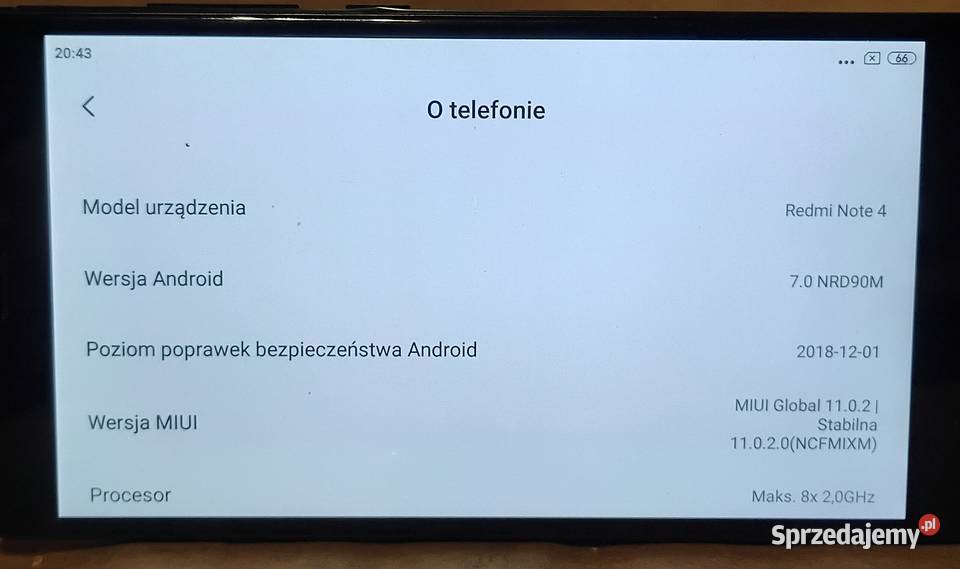 Xiaomi Redmi Note 4 332 GB Redmi Opole