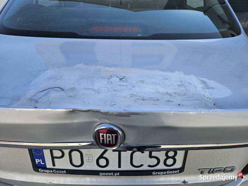 Syndyk sprzeda samochód Fiat Tipo Poznań sprzedam