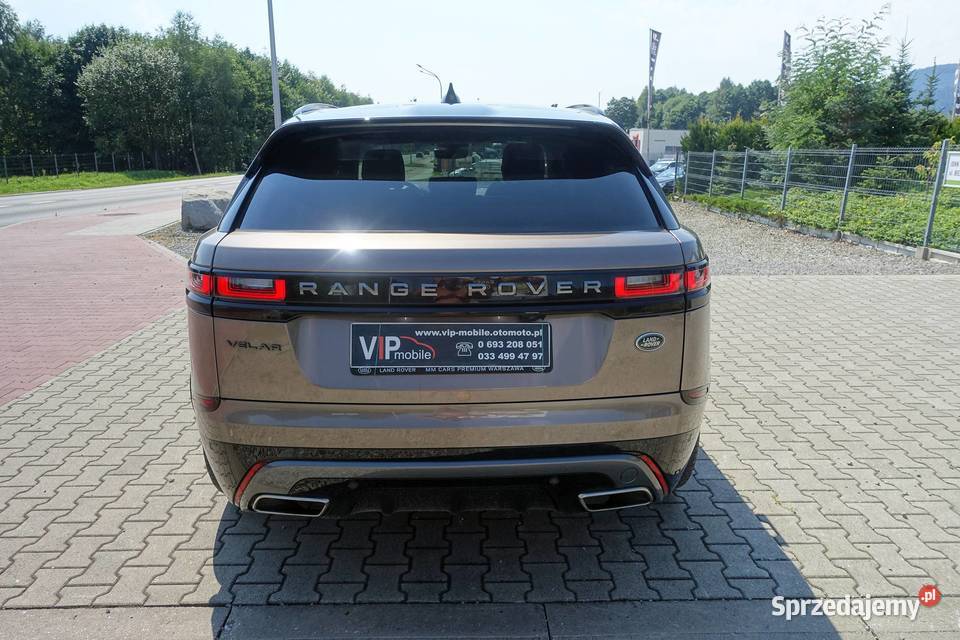 Range Rover Velar 30D 300 4x4 Niski przebieg nieuszkodzony Buczkowice