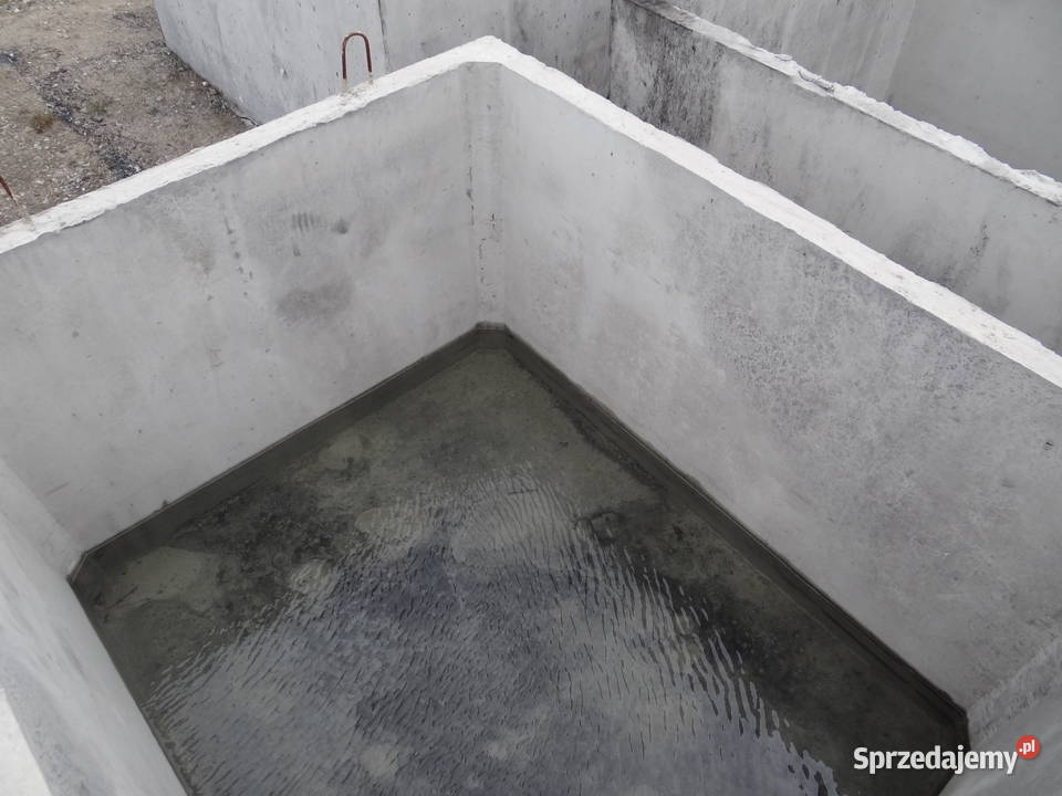 Zbiornik betonowy szambo z form szklanek samo Wierzbica