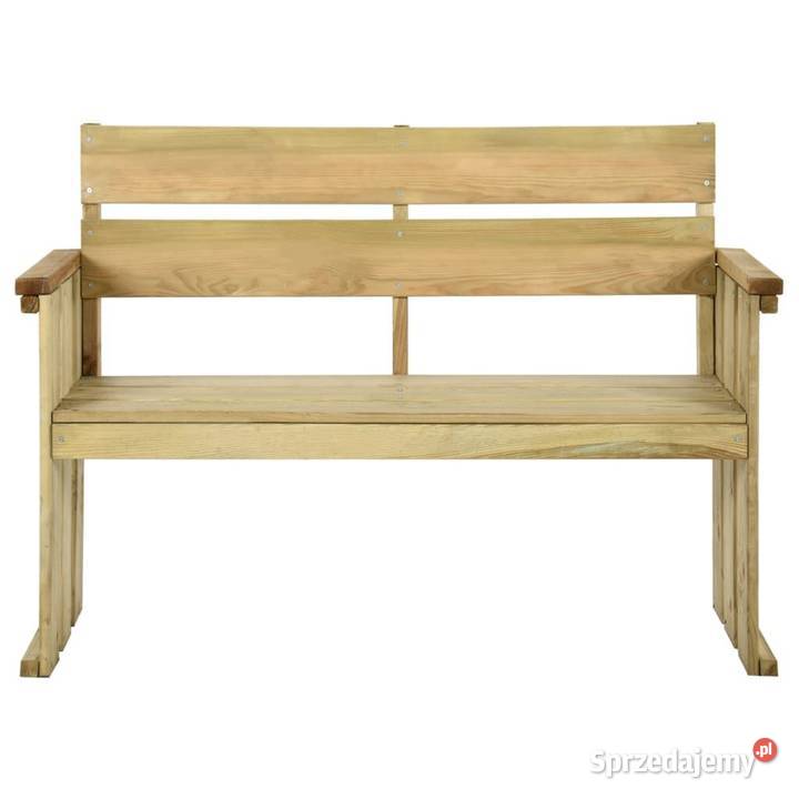 vidaXL Ławka ogrodowa 121 impregnowane drewno mazowieckie Warszawa