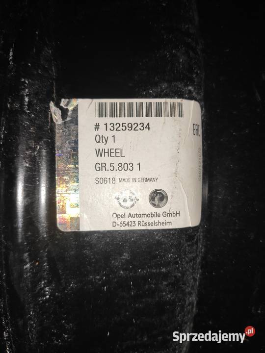 Felgi stalowe oryginalne Opel Astra J GM 5x105 Kielce sprzedam