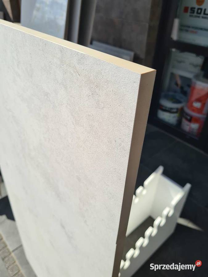 PŁYTKA gres TORANO WHITE KORATER 598X1198X20 Opoczno