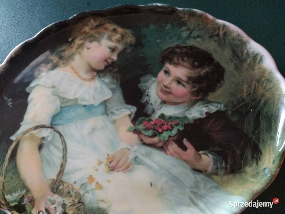 Porcelanowa paterka ozdobna Radom