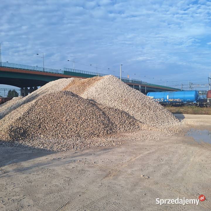 Pospółka sortowana 022 mm piaski kruszywa ziemia mazowieckie Warszawa sprzedam