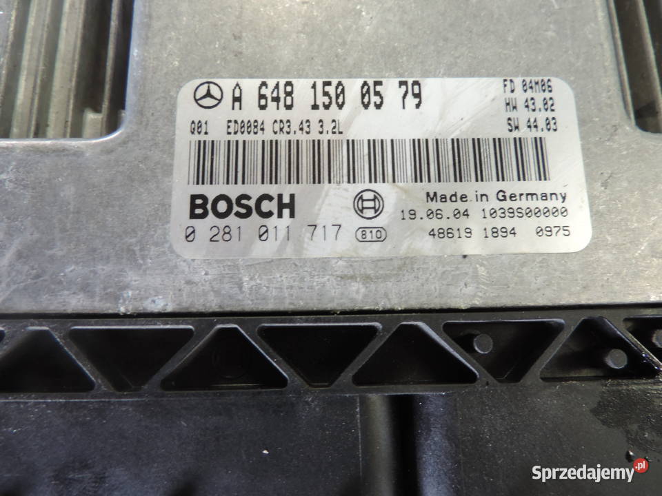 STEROWNIK KOMPUTER MERCEDES W211 32 0281011717 sprzedam