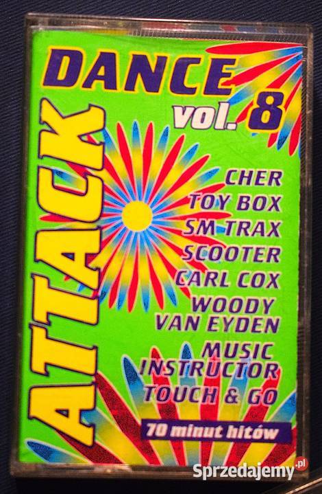 Dance Attack vol 8 składak z roku 1999 stan kaseta