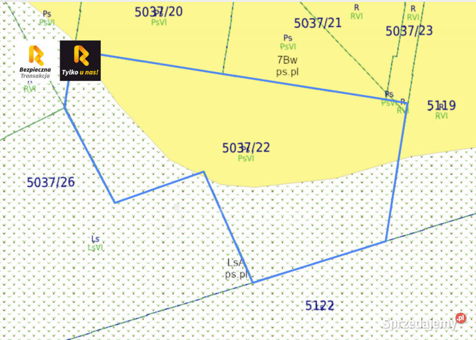 Grunt Gdynia 3537m2 374zł/m2 Sprzedaż