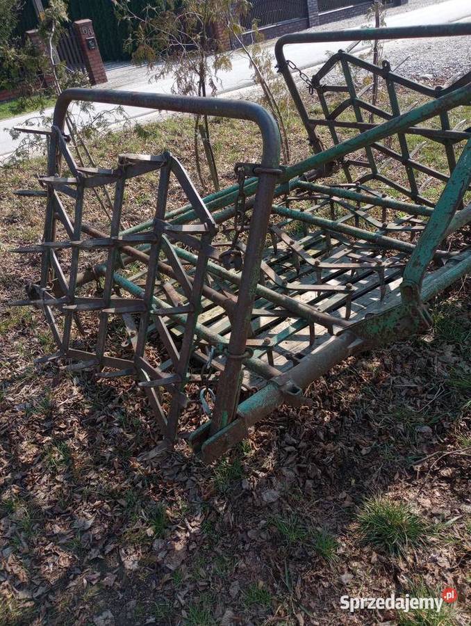 Brona ciężka brony ciężkie polowe 4 metry FRICK łódzkie Radomsko