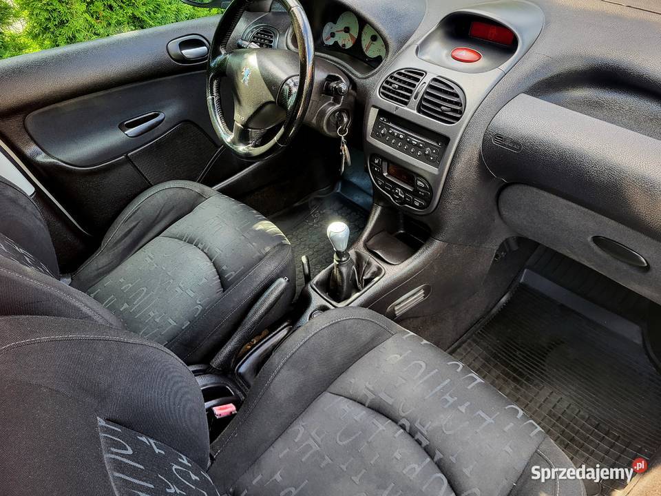Peugeot 206 Lift 16 HDI Klimatyzacja Ekonomiczny Kraków
