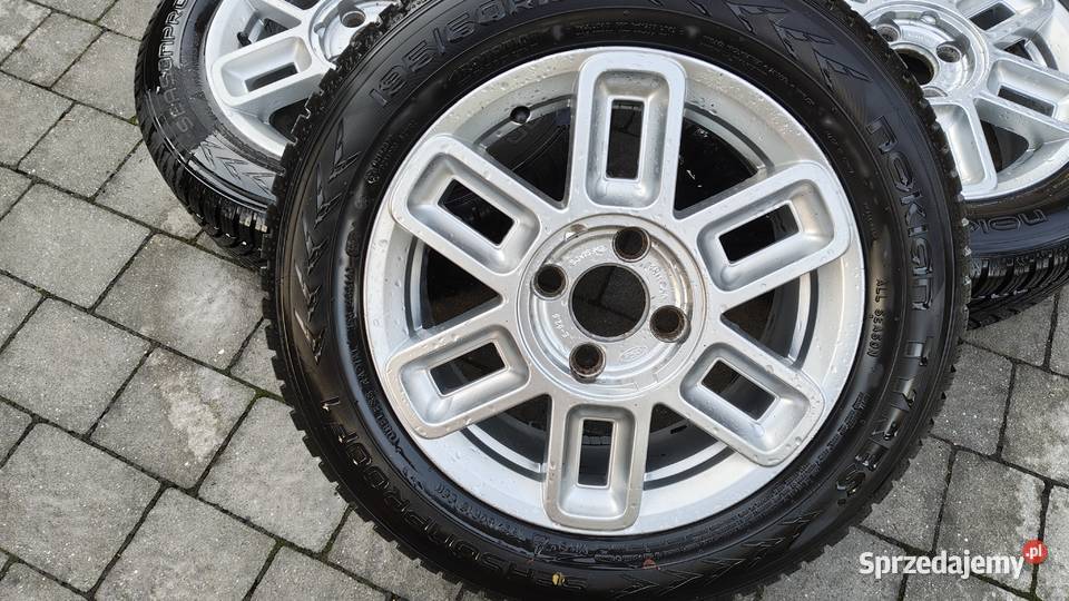 Alufelgi Ford 15 4x108 Opony Całoroczne Nokian Motoryzacja Mikołów