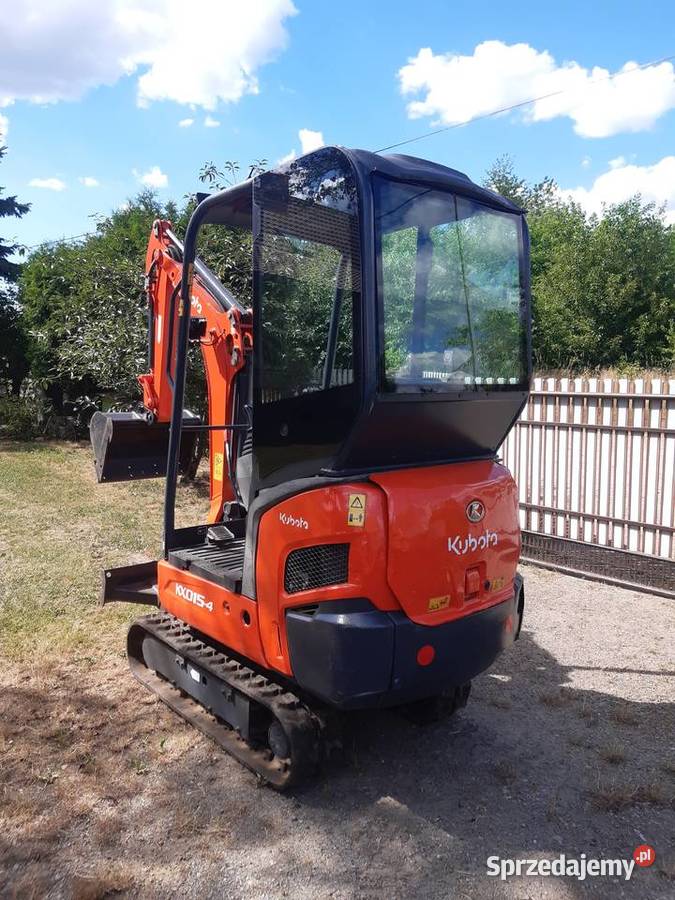 Minikoparka kubota kx 0154 jcb bobcat yanmar cat Majdan Królewski