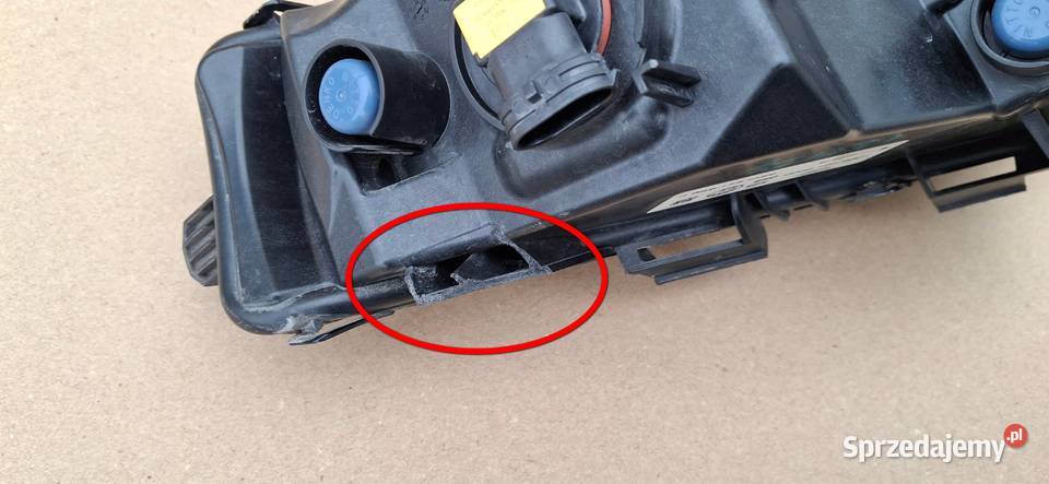 SKODA OKTAVIA III LIFT HALOGEN LEWY LAMPA Bieleń