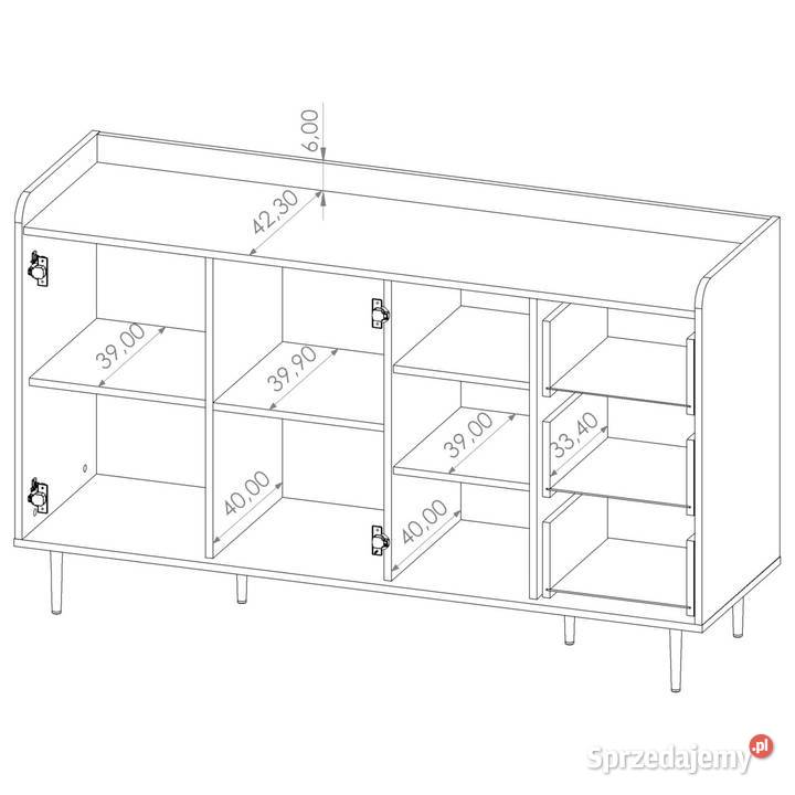 Komoda Vasina K2D3SZ