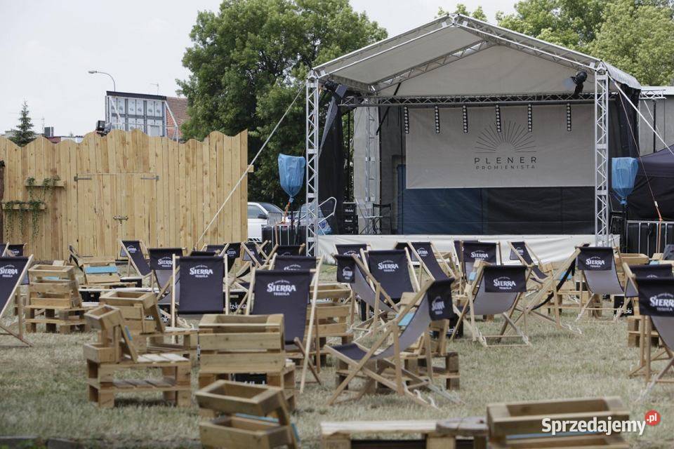 Scena 7x5m estrada zadaszenie sceniczne wynajem sprzedam