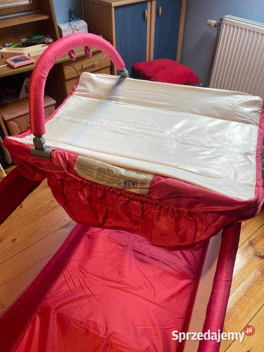 Łóżeczko turystyczne z przewijakiem for babies mazowieckie sprzedam