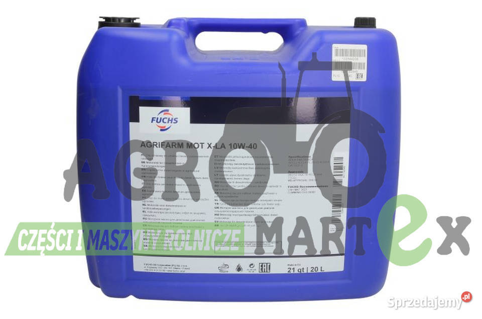 AGRIFARM MOT XLA 10W40 20L FUCHS Wichrów