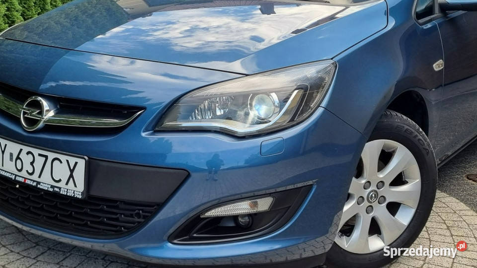 Opel Astra Lift Salon Polska Ksenon 140 elektryczne lusterka Płońsk
