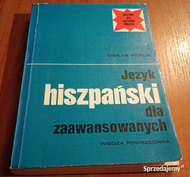 Język hiszpański zaawansowanych Oskar Perlin wyd Gdańsk