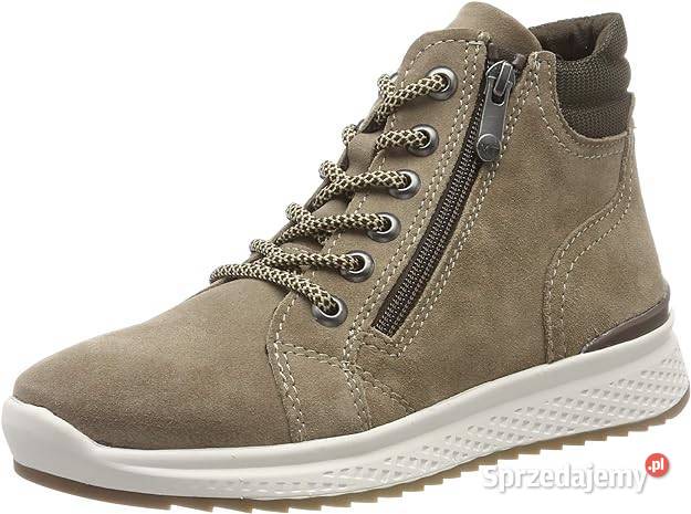 41 Marco Tozzi Wysokie sneakersy zamszowe 264 Gaszowice