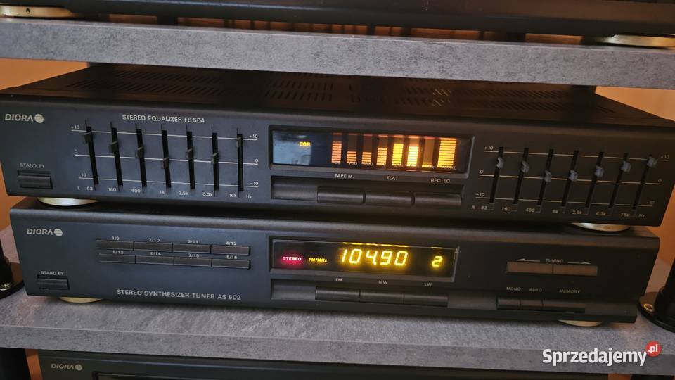 Korektor Diora Fs504 z wyświetlaczem widma Dzierżoniów sprzedam