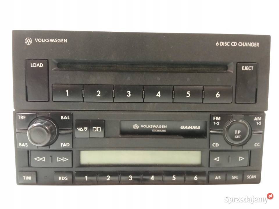 RADIO ZMIENIARKA CD PASSAT GOLF IV 3B7035110 VW