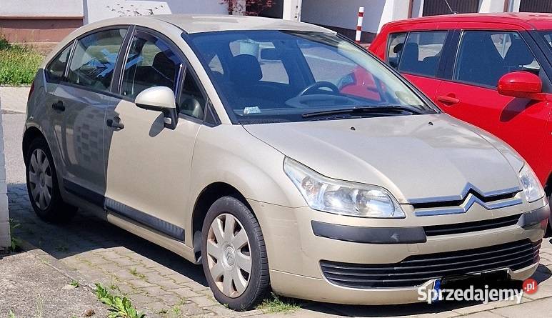 Citroen C4 16 Hdi diesel 2007r złoty Kraków małopolskie