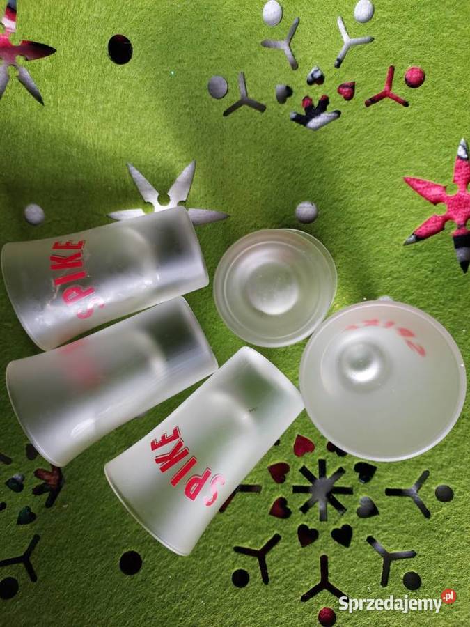 Kieliszki małe 5 SPIKE