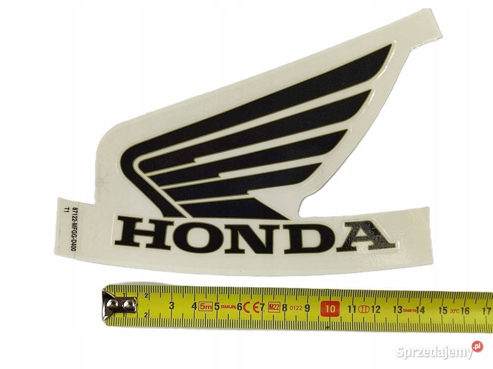 NAKLEJKA NA BAK LEWA HONDA CB600F HORNET 07 09