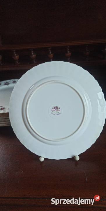 Talerzyk śniadaniowy Sweet Violets Royal Albert Gdańsk sprzedam