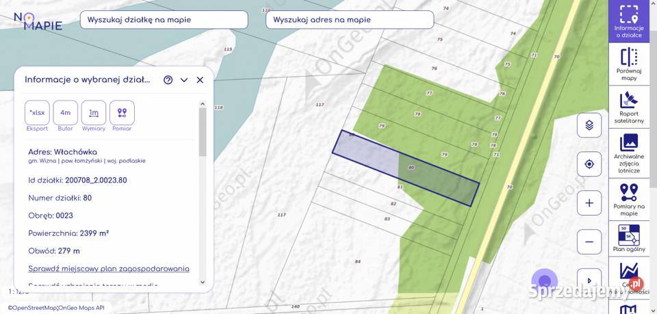 Na sprzedaż 4 działki rolne gm Wizna pow