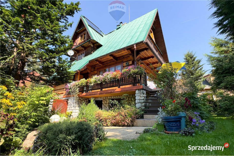 Drewniany dom w stylu zakopiańskim Bielsko-Biała
