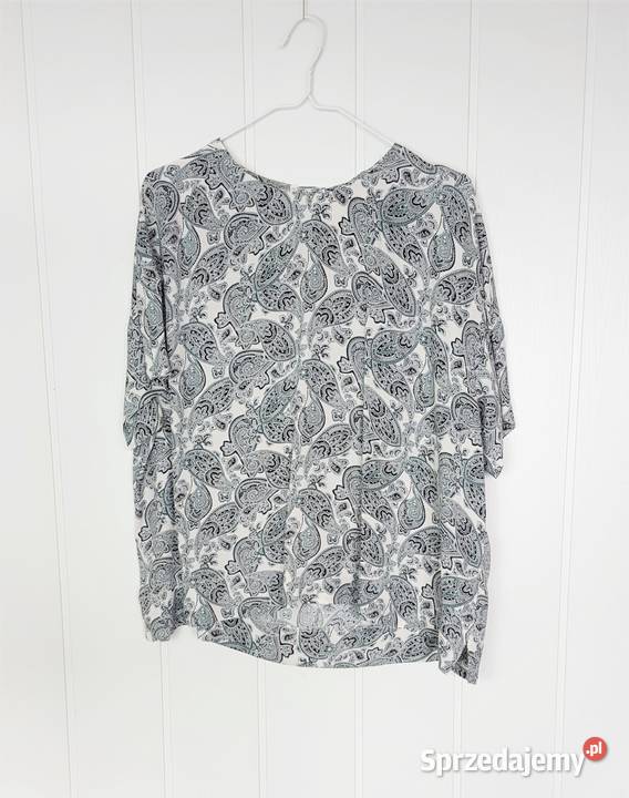 Bluzka HM 44 2XL XXL top koszulka lekka wiskoza Szczecin