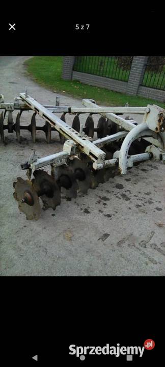 Brona talerzowa 240 w stanie no już Lely Rucewo