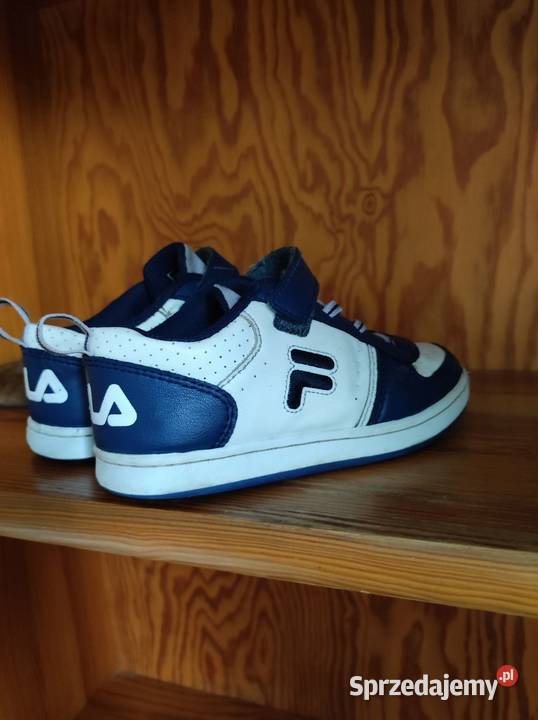 skórkowe sportowe sneakersy na rzep wiązane Kielce