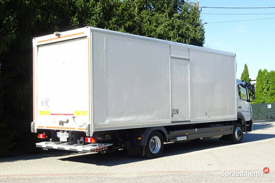 Mercedes Atego 1218 Euro 6 272 kontener 18p Rok produkcji 2018 Góra Kalwaria