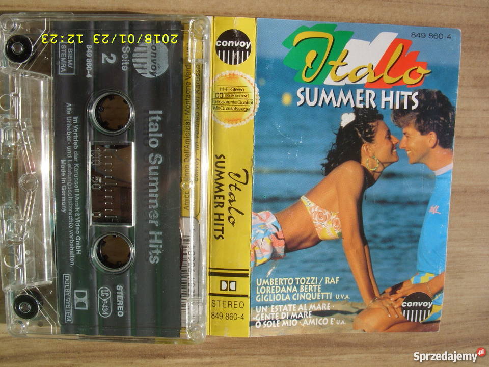 POP kaseta ITALIO SUMER HITS dolnośląskie Wołów sprzedam